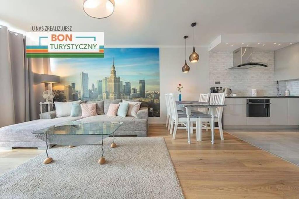 City Center-Comfortable And Stylish Apartment- P2 Варшава Экстерьер фото